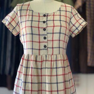 Pyne and Smith No.11 Biarritz Linen Dress -- Size XS -- Gently Worn